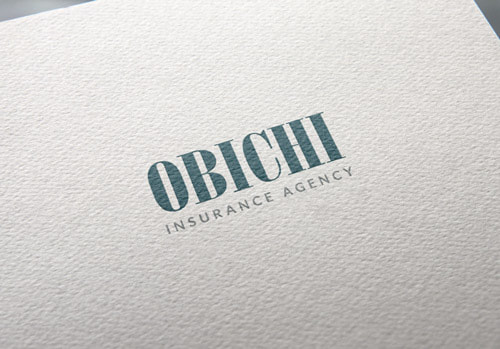 Obichi Insurance Agency Logo on a Plain Paper